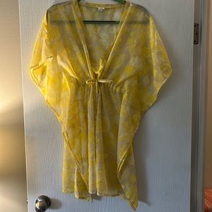 Sheer swimsuit cover up